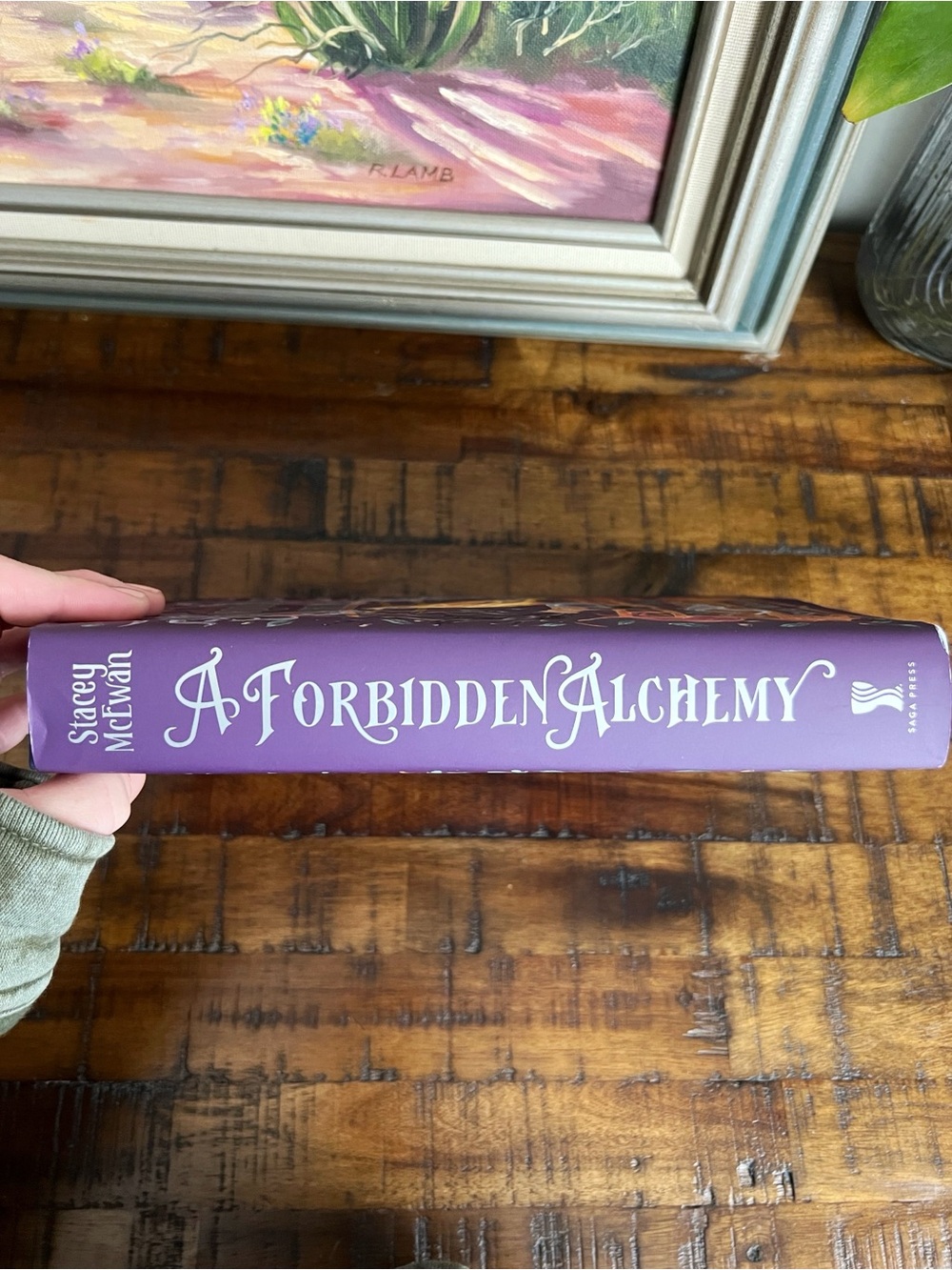 A Forbidden Alchemy by Stacey McEwan — Hardcover Owlcrate Edition - Picture 2 of 6